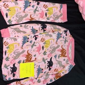 Pink Dinosaur Kids Pajamas